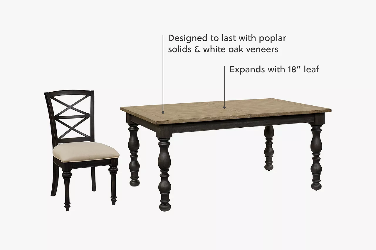 Barrington dining table benefits